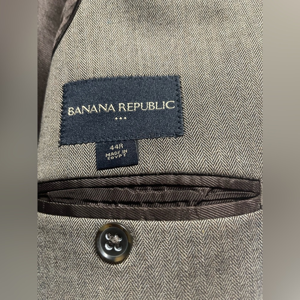 Banana Republic Herringbone Suit
